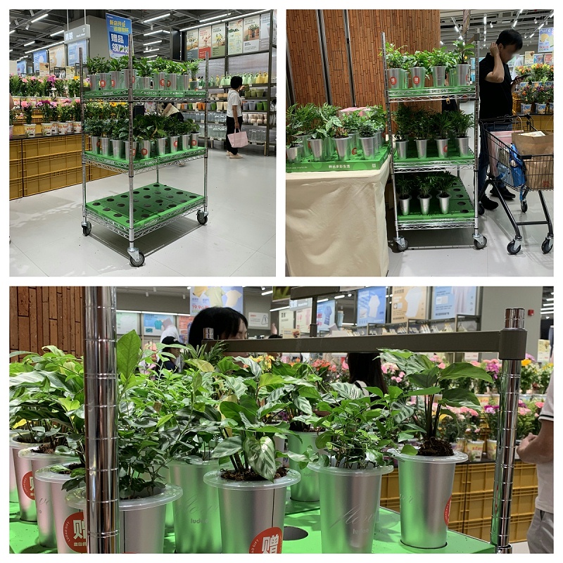 商超賣場(chǎng)貨架 展示貨架 打折促銷架 可移動(dòng)金屬置物架貨架