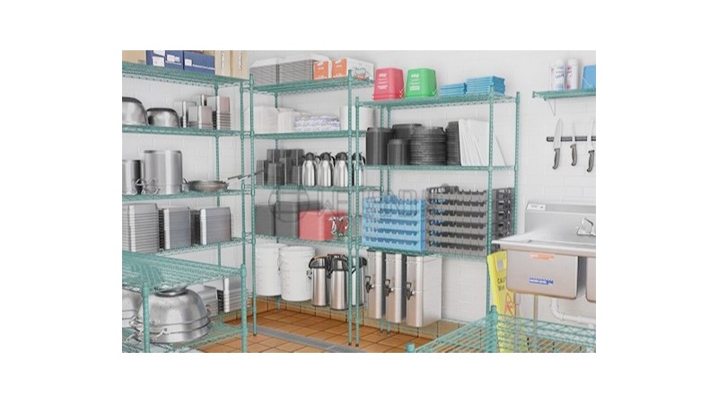 加拿大商用酒店廚房后廚貨架工程項(xiàng)目成功案例分享